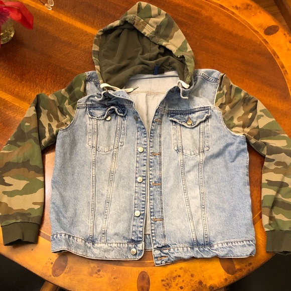 divided jean jacket